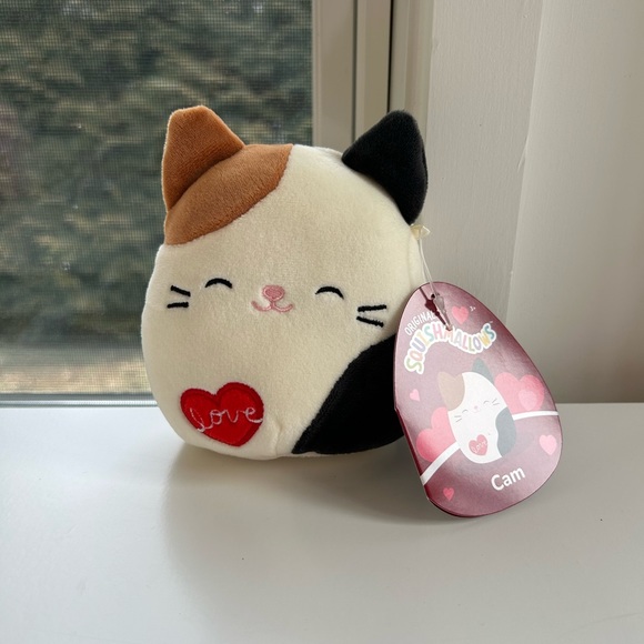 Squishmallows Toys Nwt 45 Inch Cam The Cat Valentines Love Heart